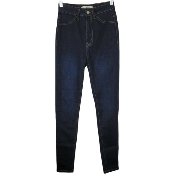 Kancan Los Angeles KC1014LR Slim Fit Denim Jeans 24 - Picture 1 of 4